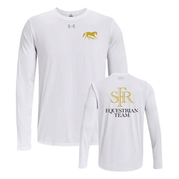 UA Men's Icon Equestrian Team Front & Back Printed Long Sleeve Thumbnail