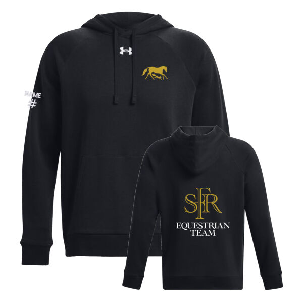 UA Men's Icon Equestrian Team Front & Back Printed Hoodie Thumbnail