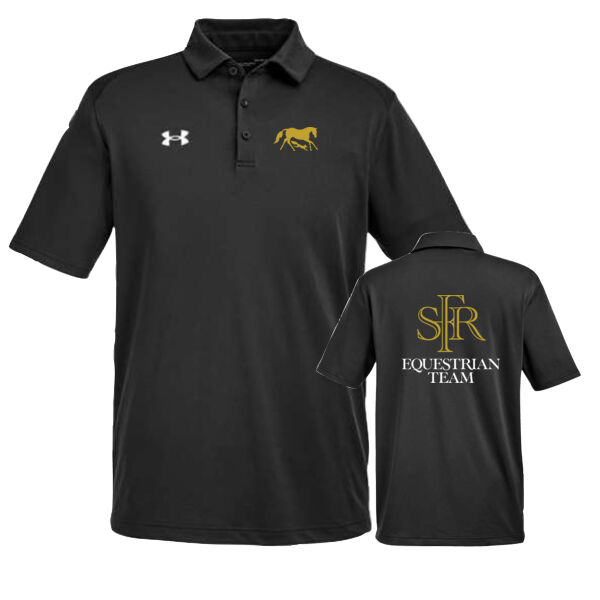 UA Men's Icon Equestrian Team Front & Back Printed Polo Thumbnail
