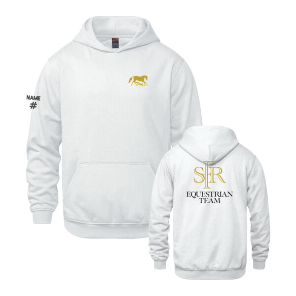 Vault Youth Icon Equestrian Team Front & Back Printed Hoodie Thumbnail